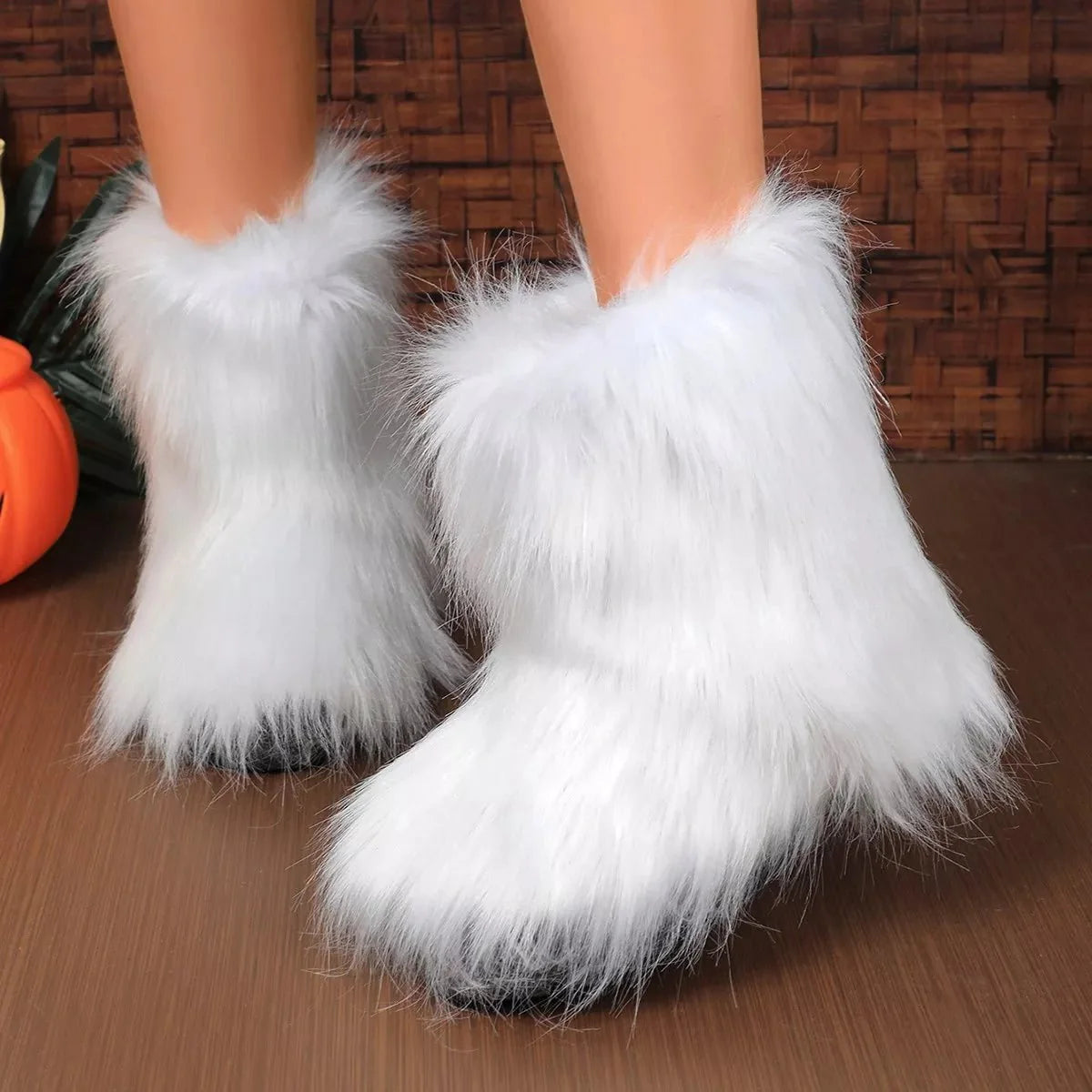 Faux Fur Winter Boots