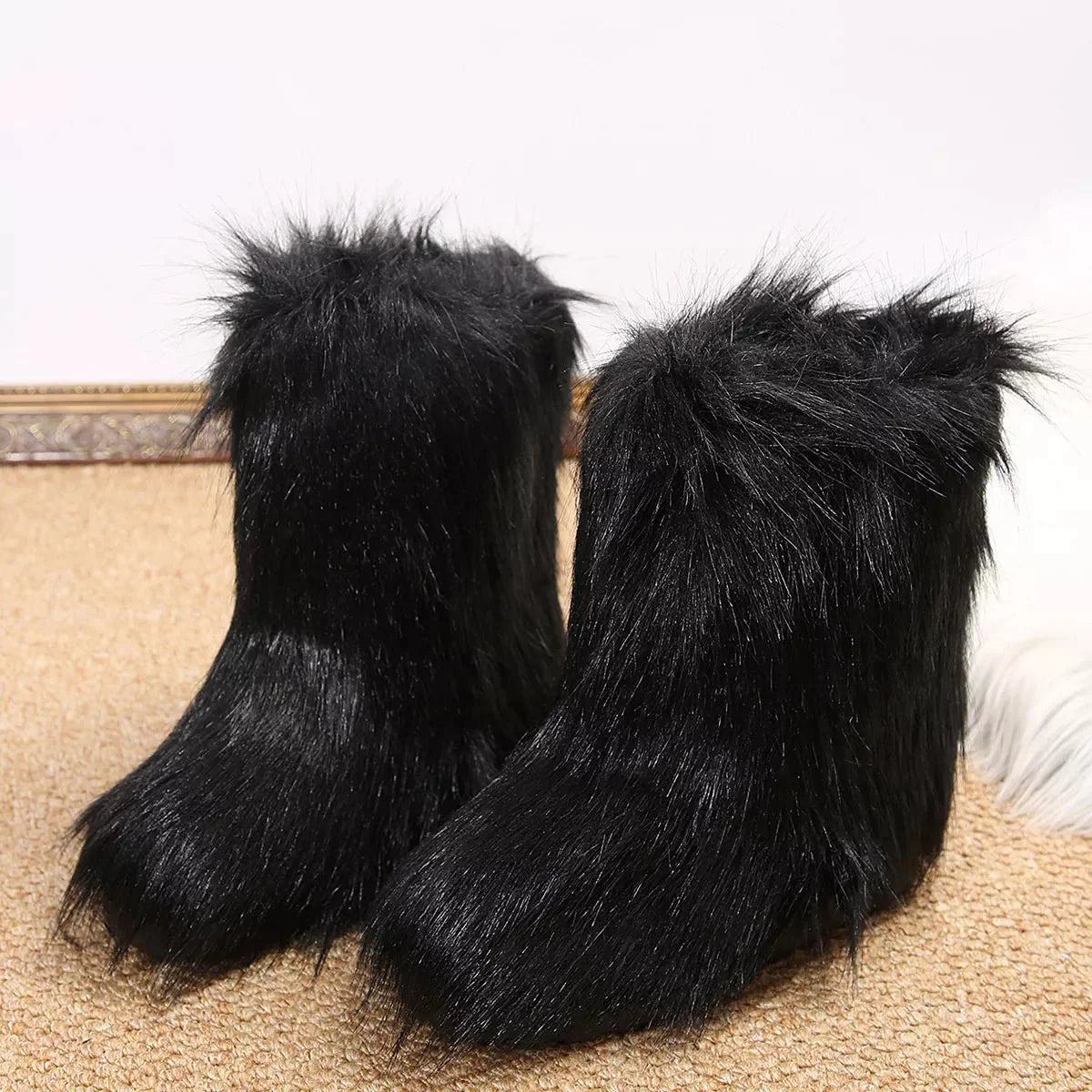 Faux Fur Winter Boots