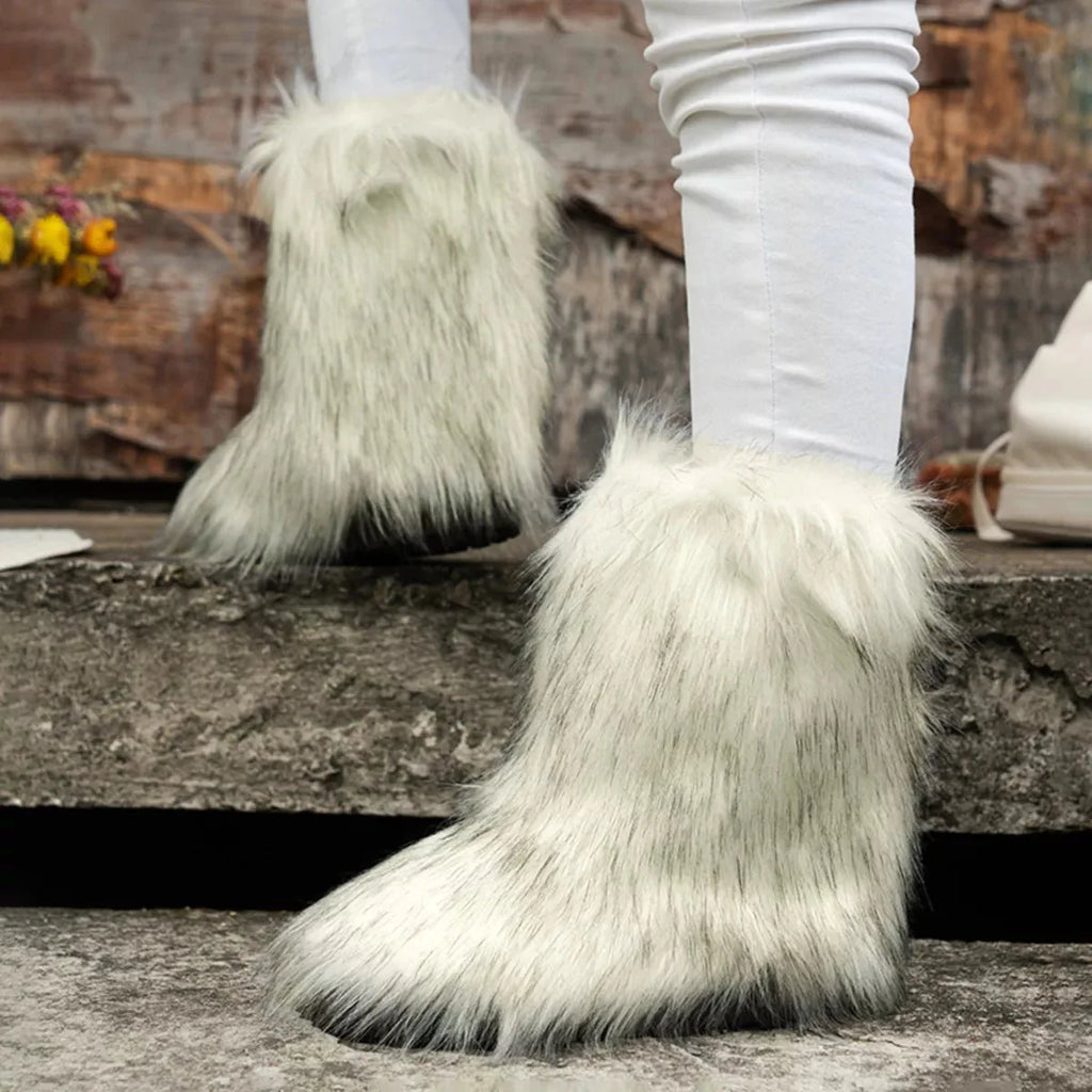 Faux Fur Winter Boots