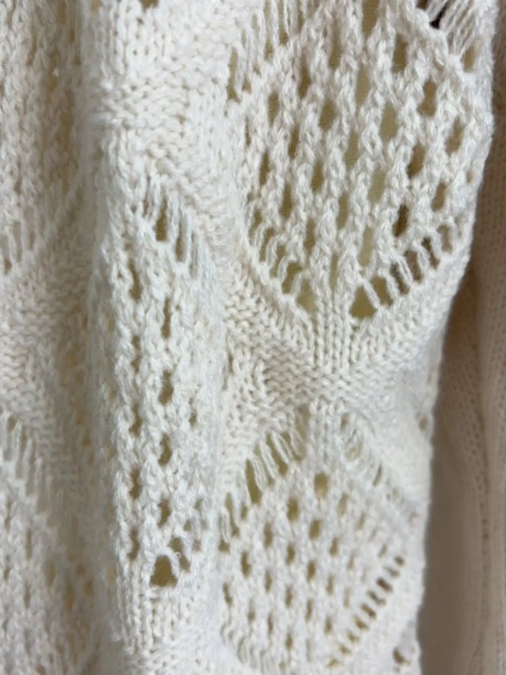 V-Neck Hollow Out Sleeve Sweater Dress