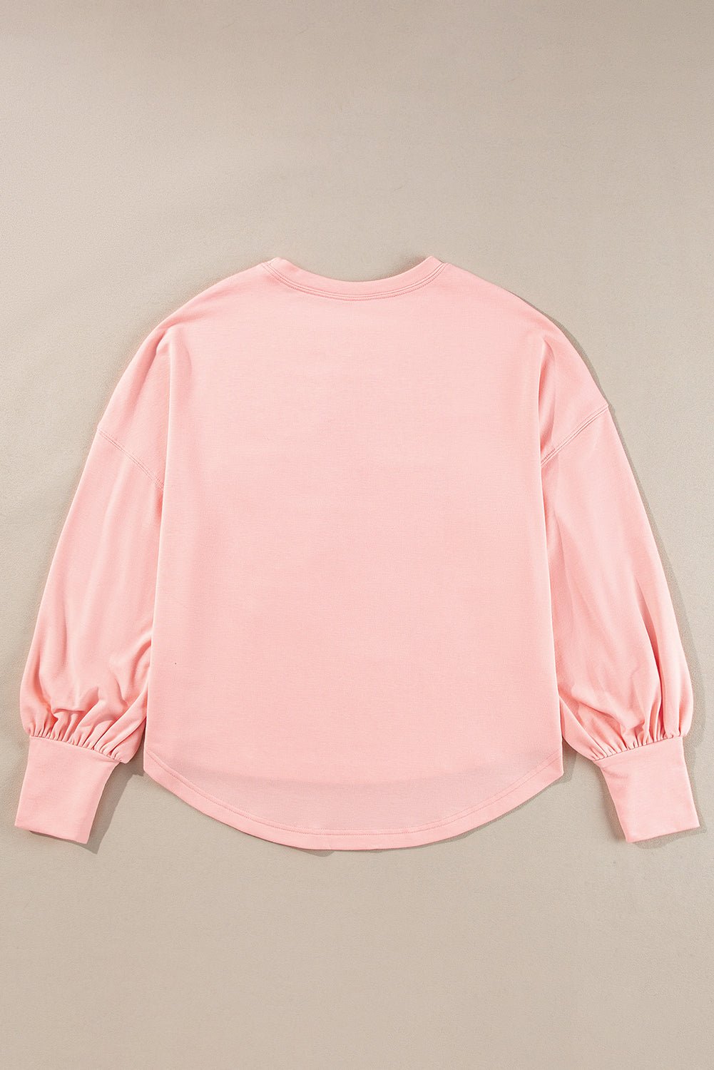 Gossamer Pink Studded Star Graphic Oversized Top