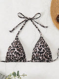 Halter Neck Triangle Swim Top