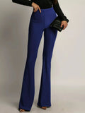 High-Waisted Flared Pants