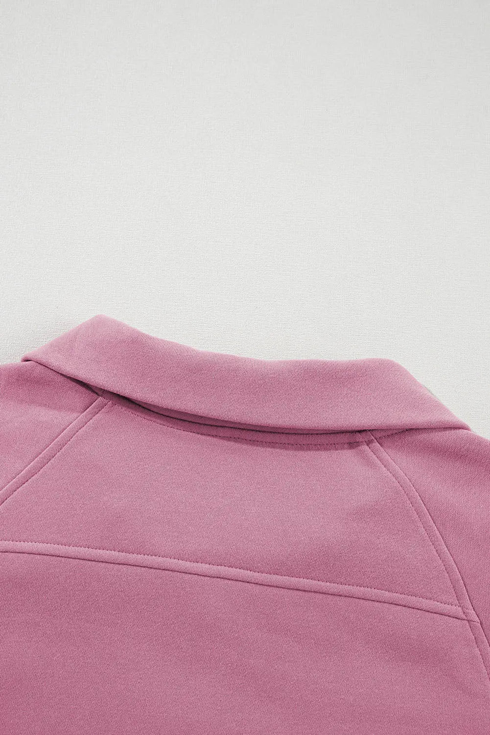 Green Zip Up Stand Collar Ribbed Thumbhole Sleeve Sweatshirt