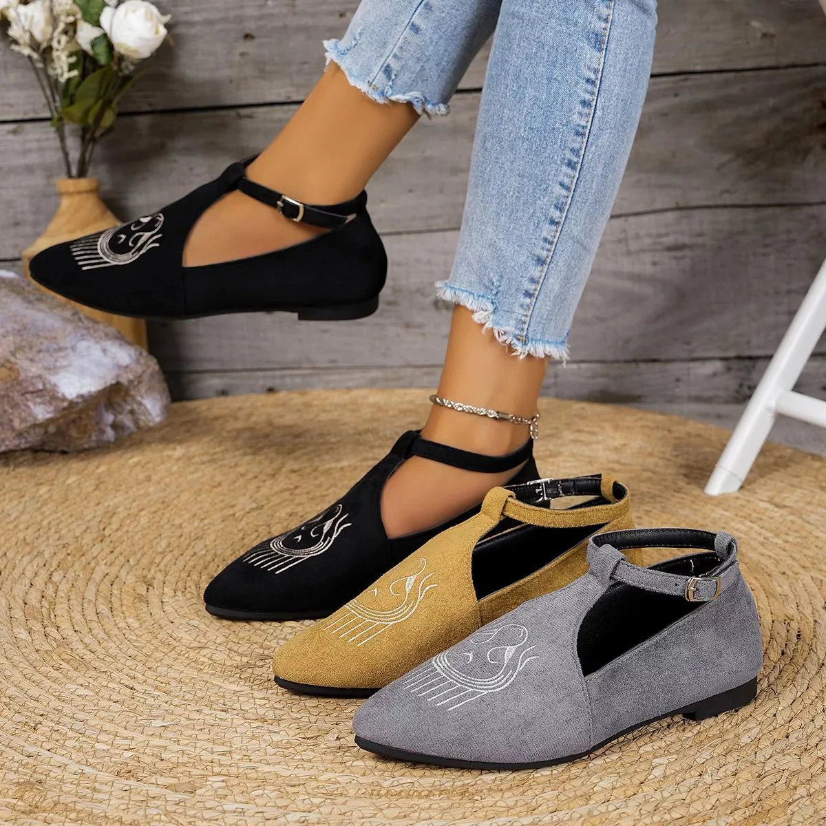 Point Toe Slip-Ons