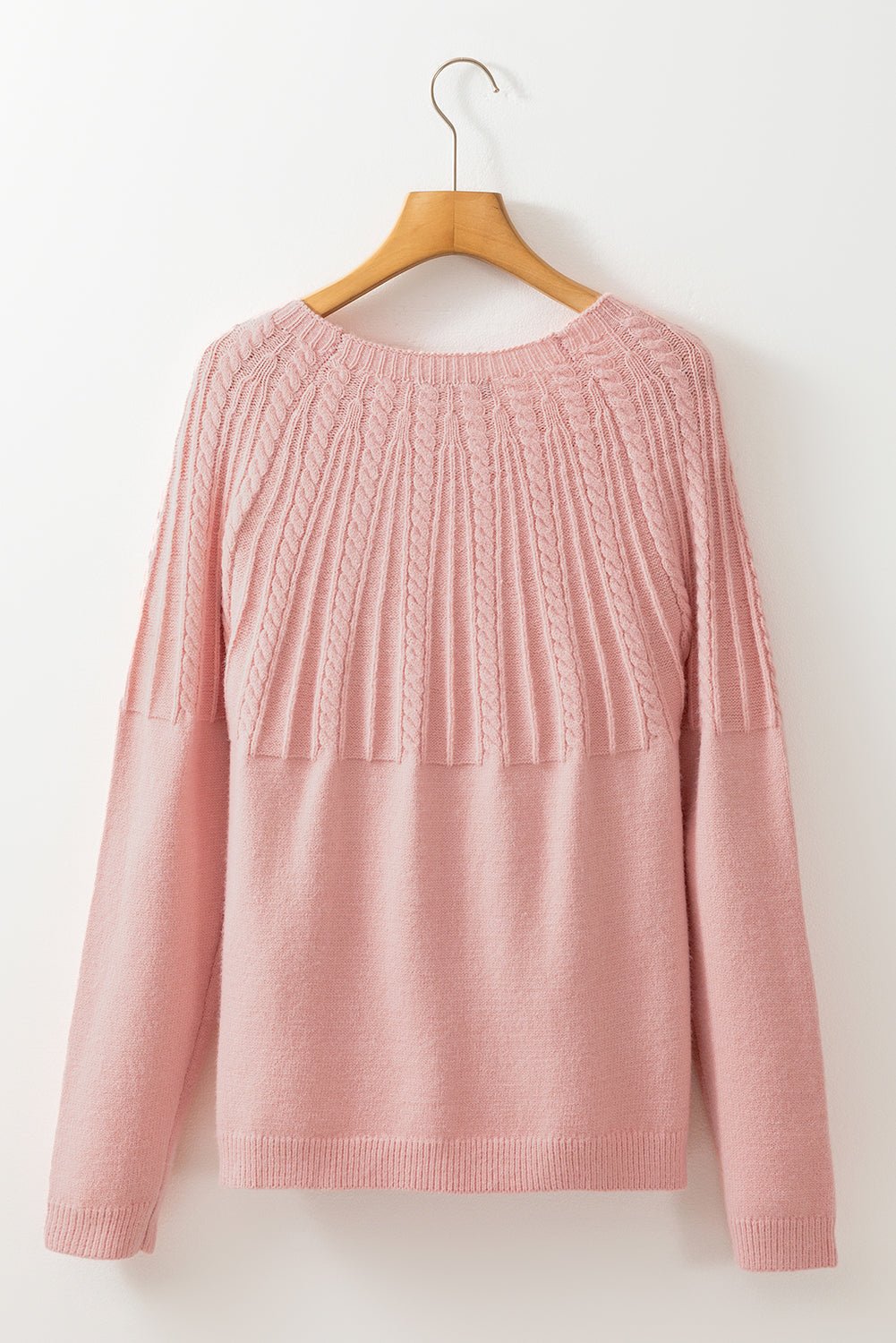 Red Dahlia Solid Color Textured Detail Button Down Long Sleeve Sweater Cardigan