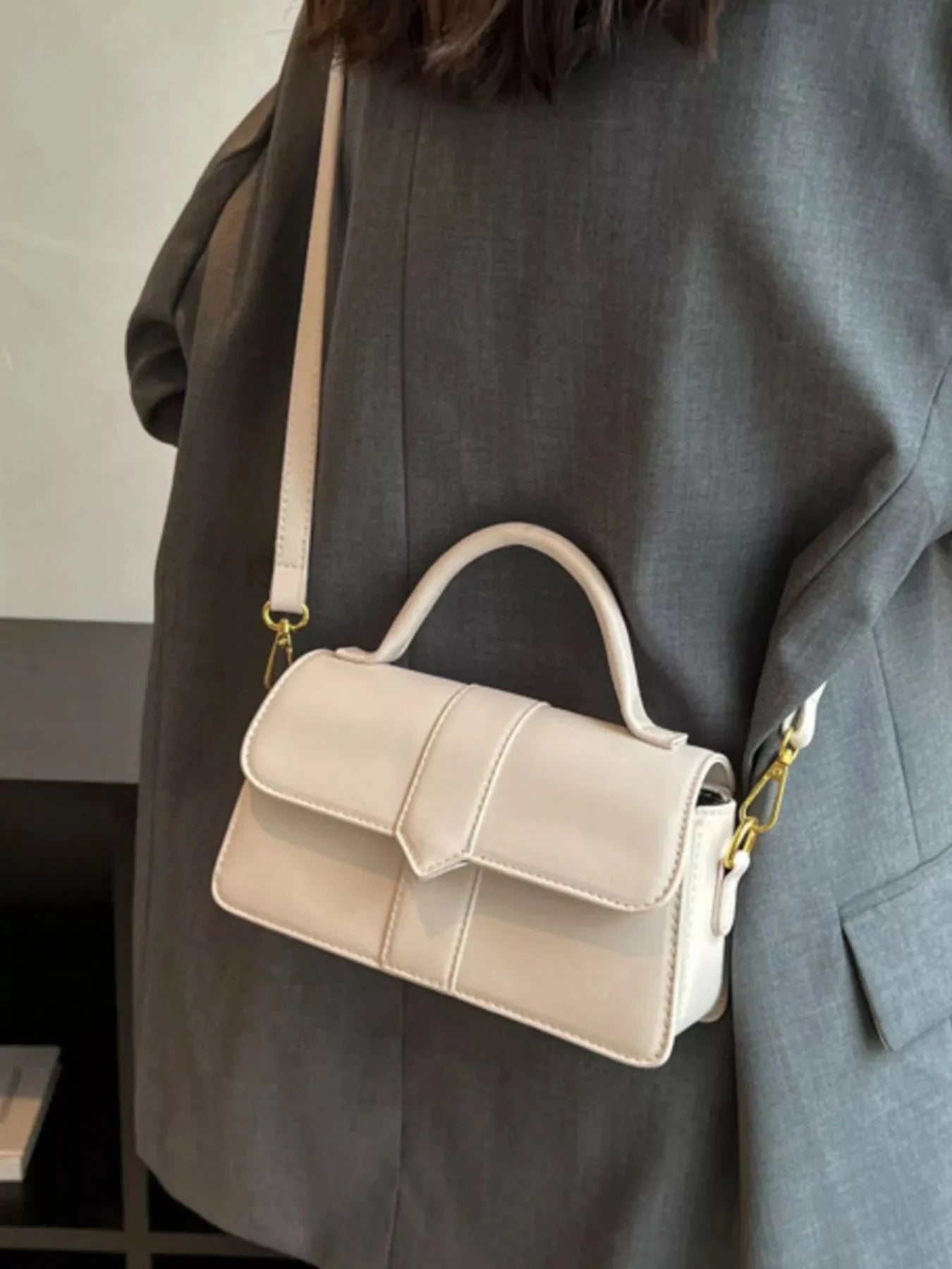 Top Handle Crossbody Bag