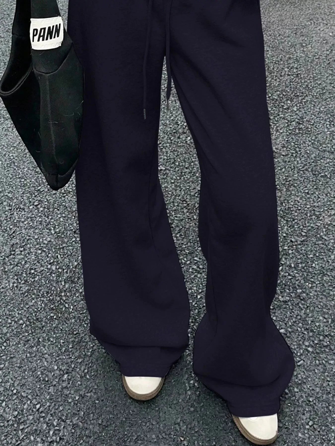 Wide Leg Drawstring Sweatpants