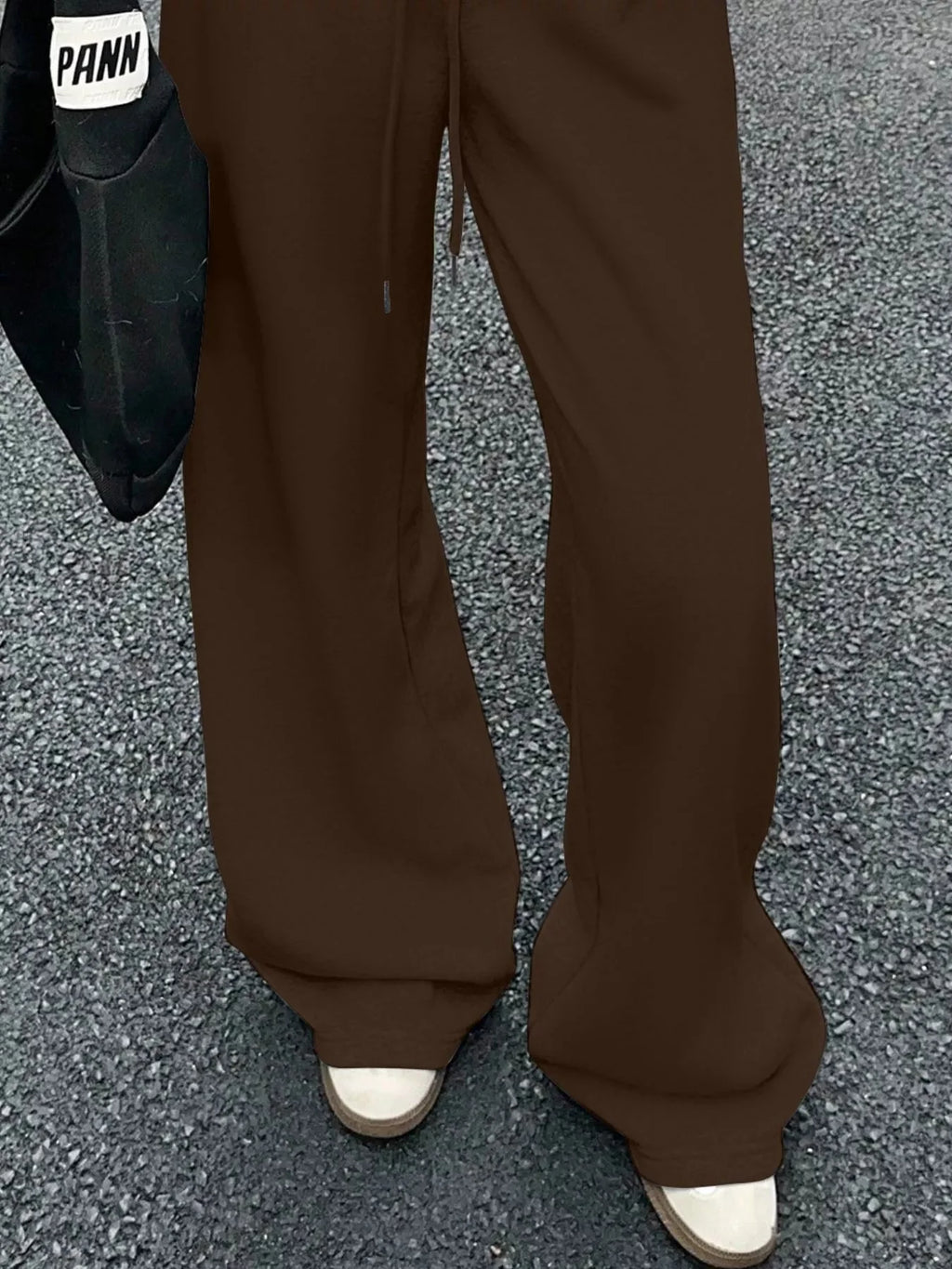 Wide Leg Drawstring Sweatpants