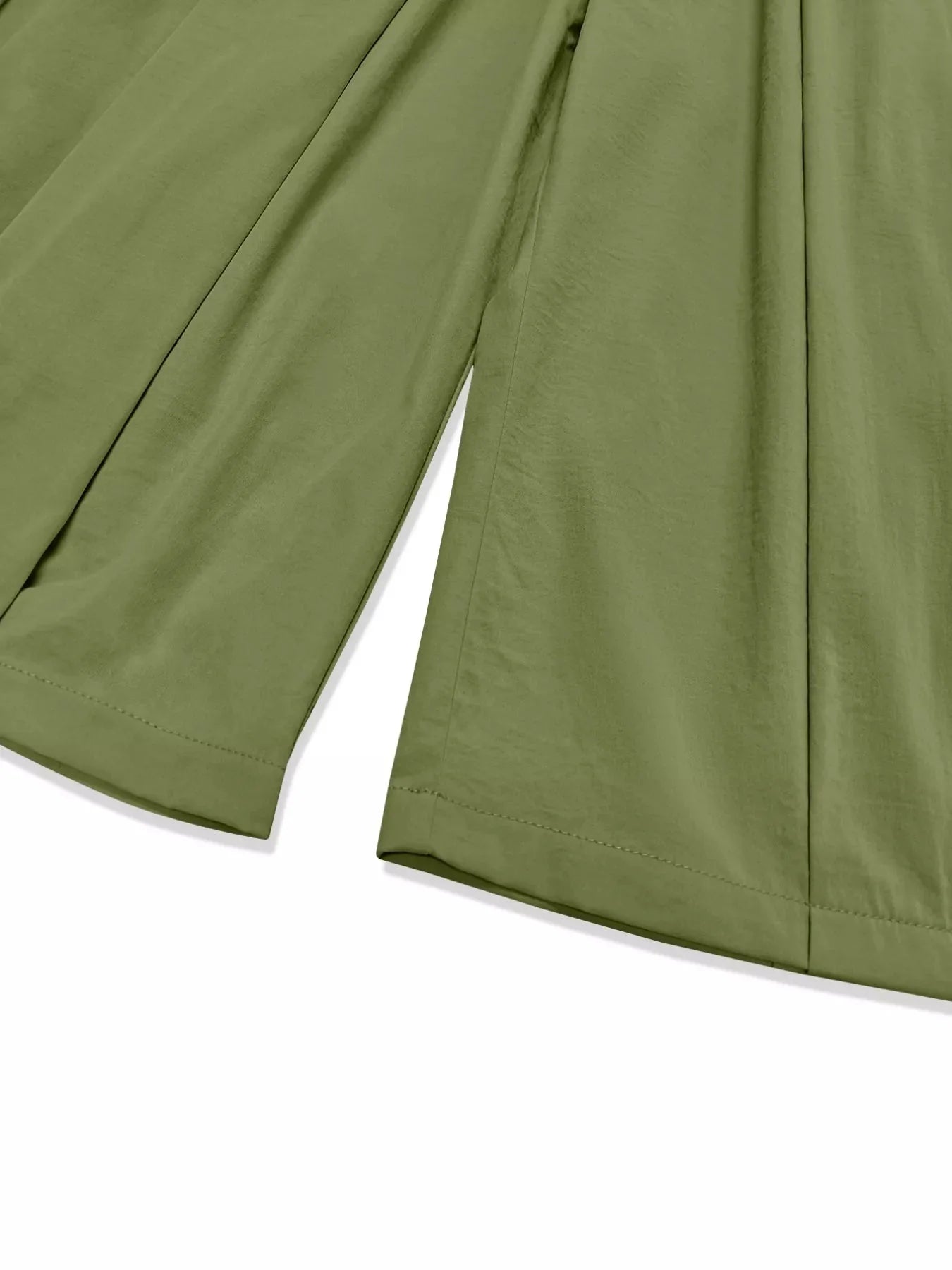 Wide Leg Pleated Detail Pants